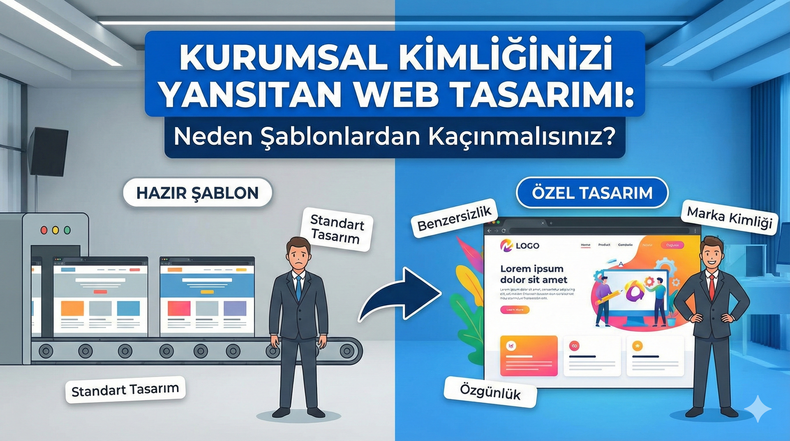 Web Design That Reflects Your Corporate Identity: Why Should You Avoid Templates?